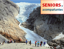 Grandes Fiordos, cascadas y glaciares